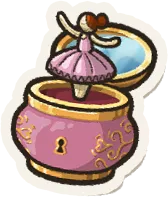 Music box sticker